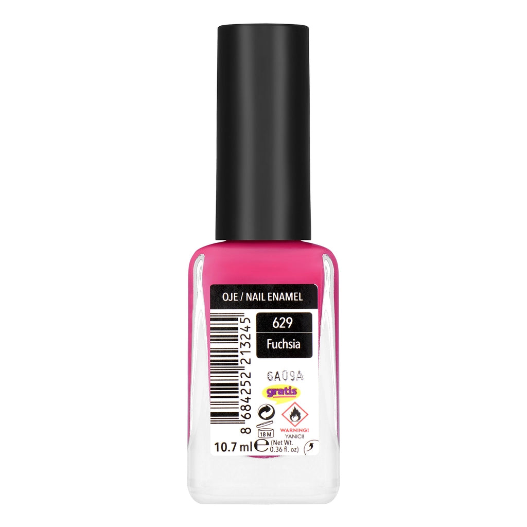 LYKD My Style Up Nail Enamel Nail Polish 629 Fuchsia