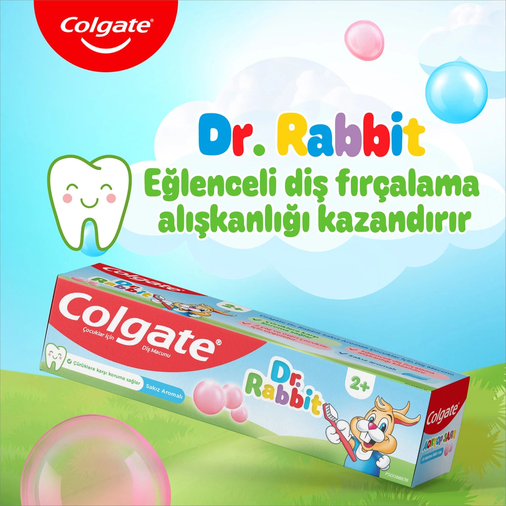 Colgate Dr. Rabbit Bubblegum Children&