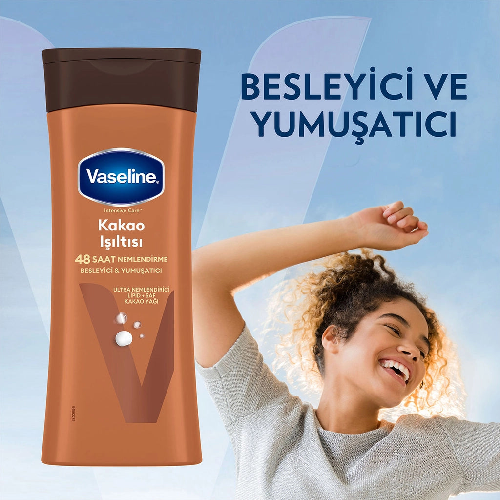 Vaseline Body Lotion Cocoa Radiance For Dry and Lost Skin 400 ml