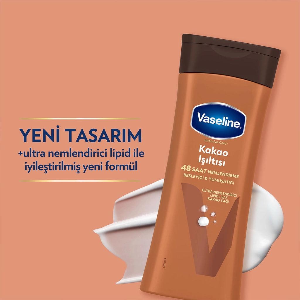 Vaseline Body Lotion Cocoa Radiance For Dry and Lost Skin 400 ml