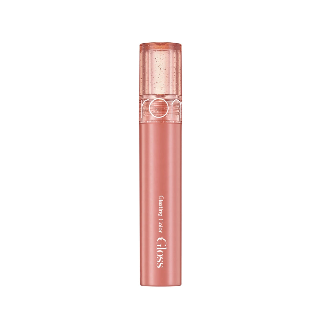 rom&nd Glasting Color Gloss Lip Gloss 09 Peach Sparkle