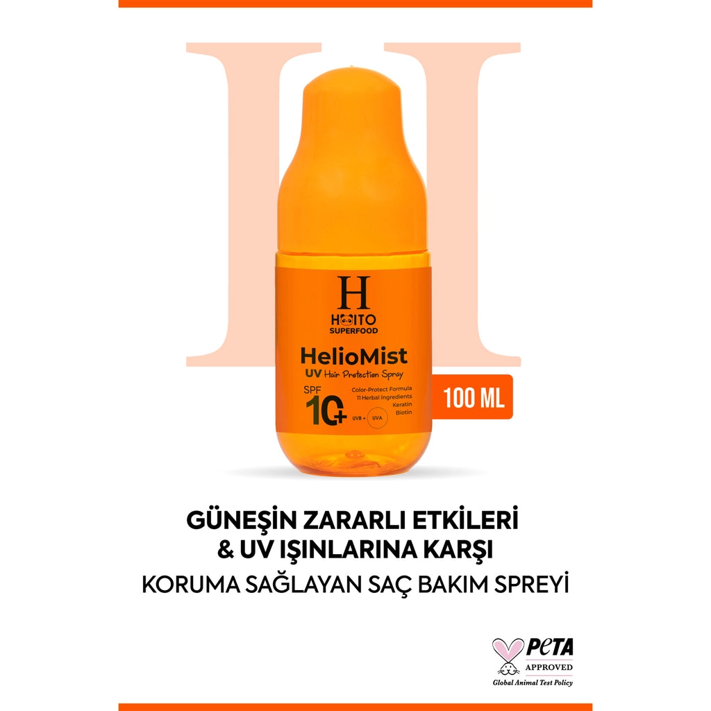 Hoito HelioMist Hair Care Spray That Provides Protection Against the Harmful Effects of the Sun and UV Rays