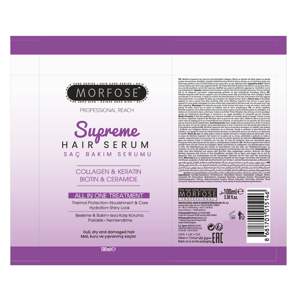 Morfose Supreme Hair Serum 100 ml