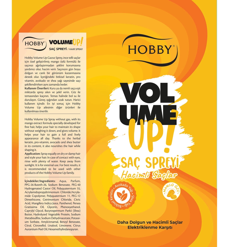 Hobby Volume Up Hair Spray 250 ml