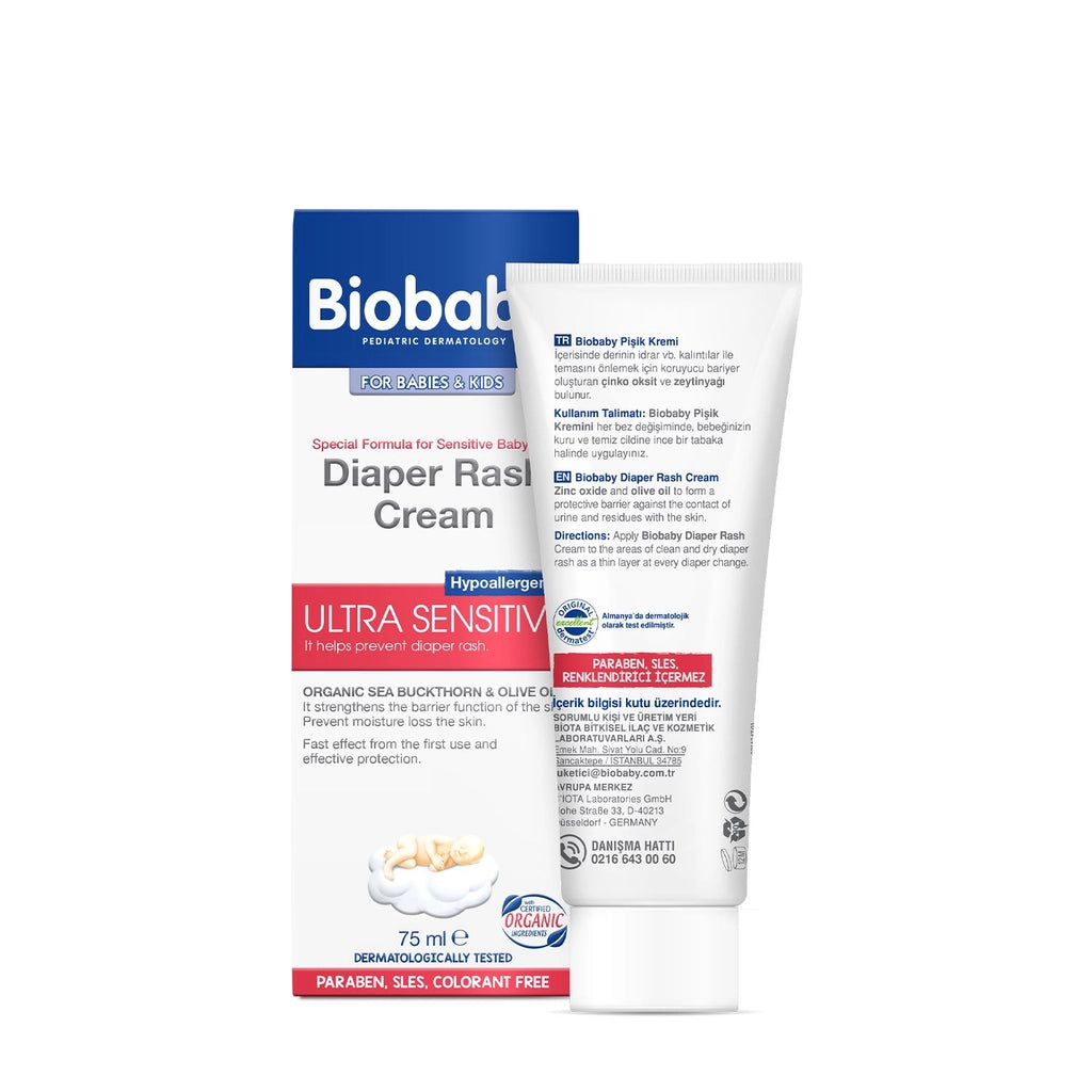 Biobaby Baby Diaper Cream 75 ml