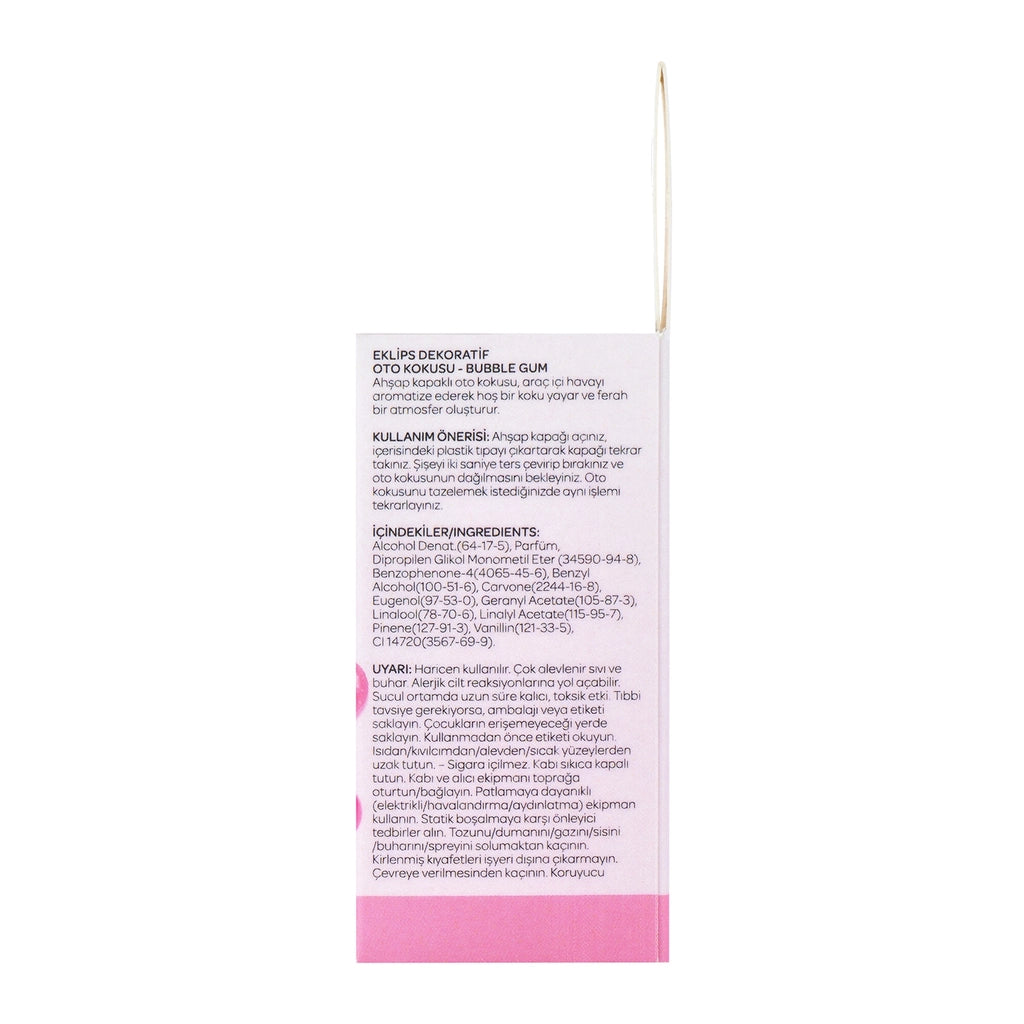 Eklips Decorative Car Air Freshener Bubble Gum 10 ml