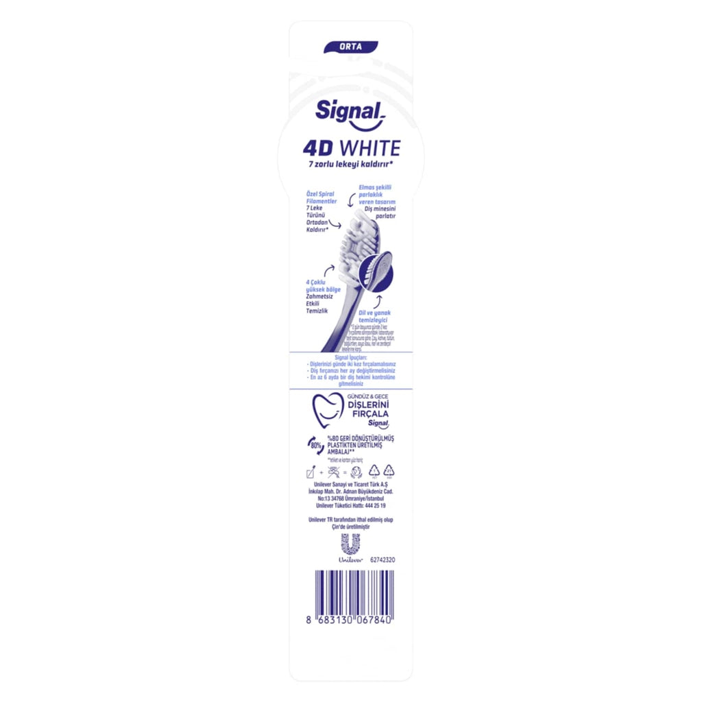 Signal 4D White Expert Toothbrush (Medium)