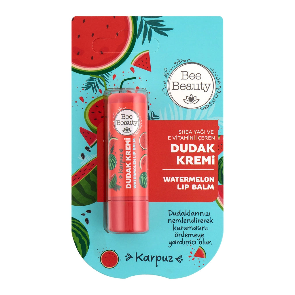 Bee Beauty Watermelon Flavored Lip Balm 5 gr