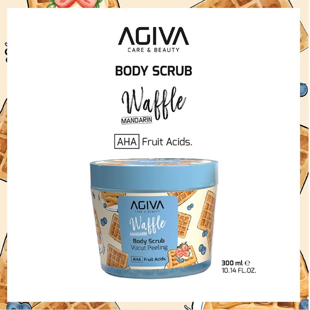 Agiva Care & Beauty Body Peeling Mandarin Waffle 300 ml
