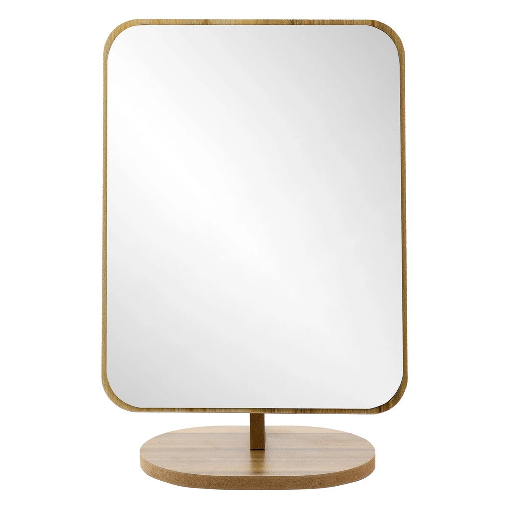 Eklips Wooden Table Mirror Square