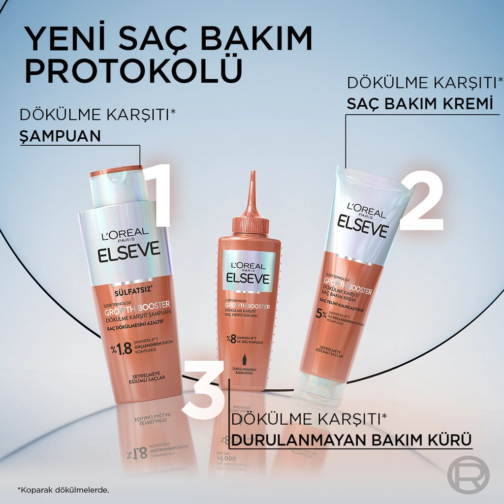 Loreal Paris Elseve Growth Booster Anti-Hair Shampoo 200 ml