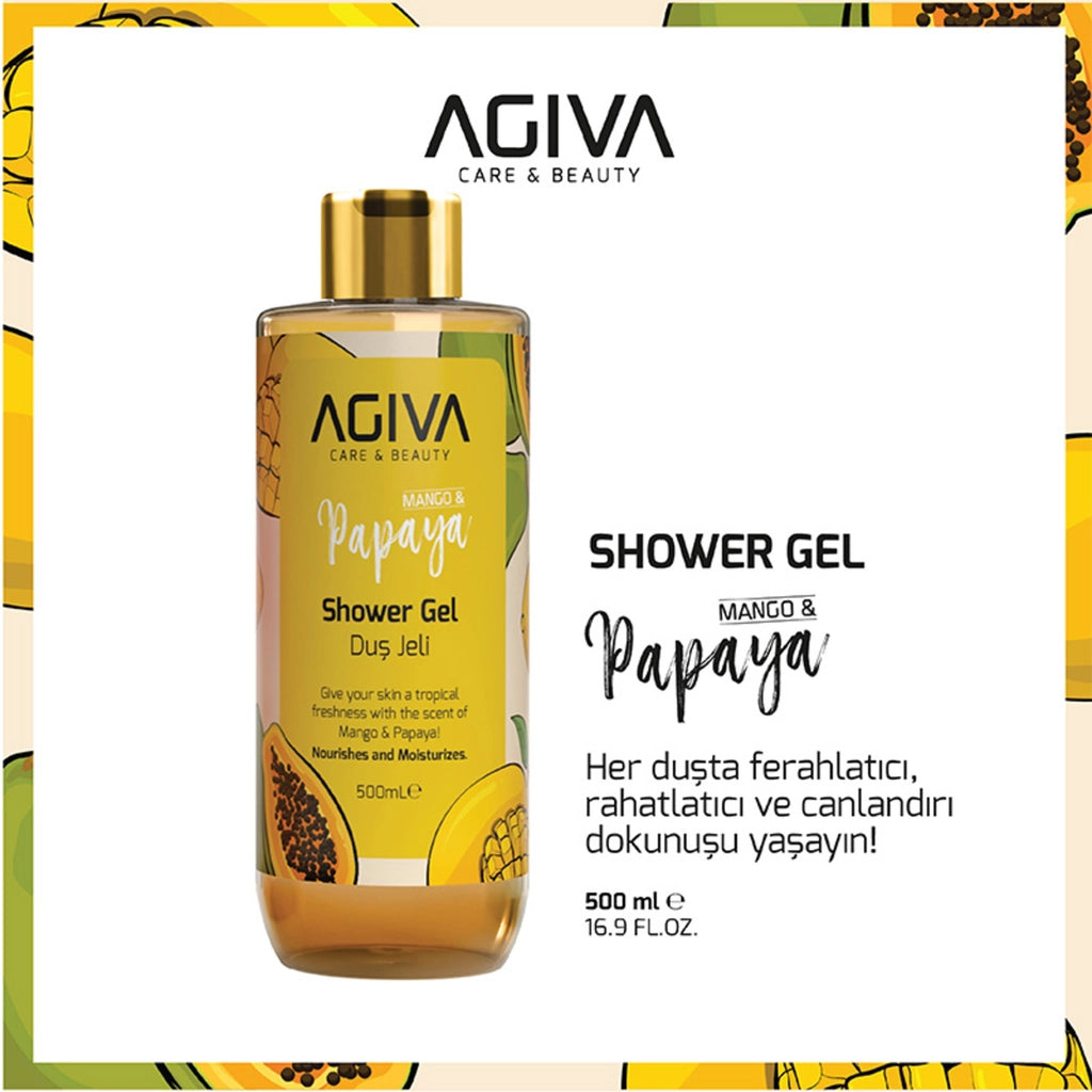 Agiva Care & Beauty Shower Gel Dubai Chocolate 500 ml