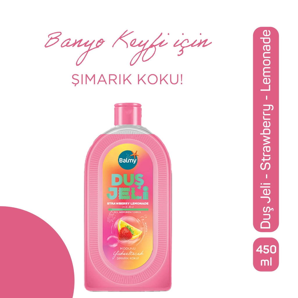 Balmy Shower Gel Strawberry Lemonade 450 ml