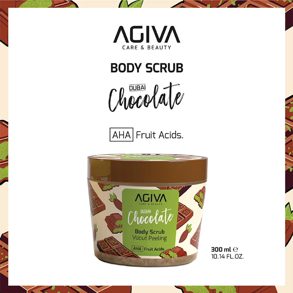 Agiva Care & Beauty Dubai Chocolate Body Peeling 300 ml