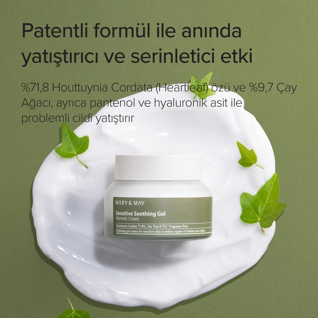 Mary & May Moisturizing Gel Face Cream for Sensitive Skin 70 gr