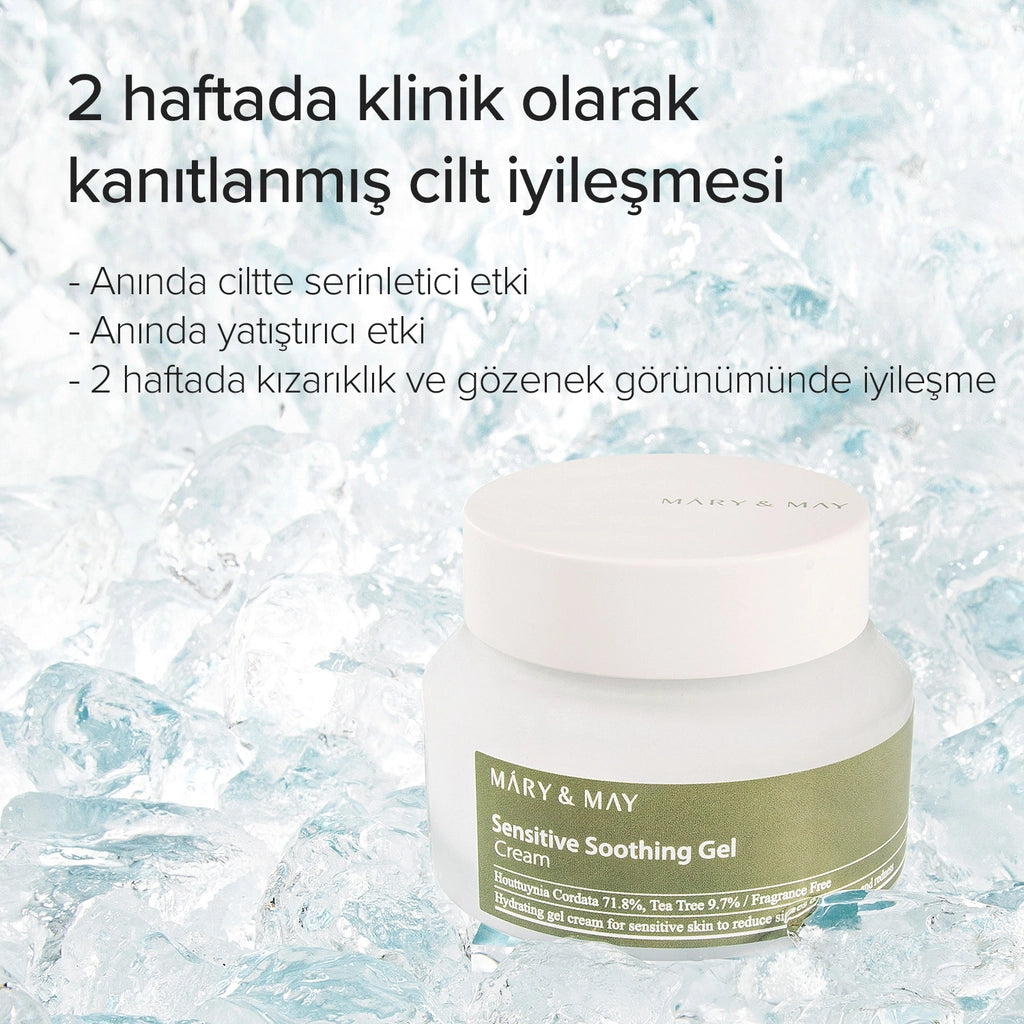 Mary & May Moisturizing Gel Face Cream for Sensitive Skin 70 gr