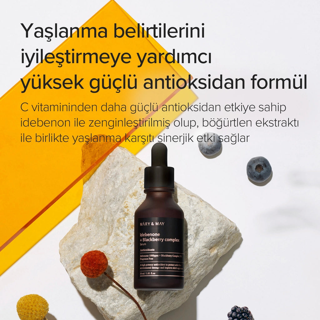 Mary & May Face Serum with Idebenone and Blackberry Complex 30 ml
