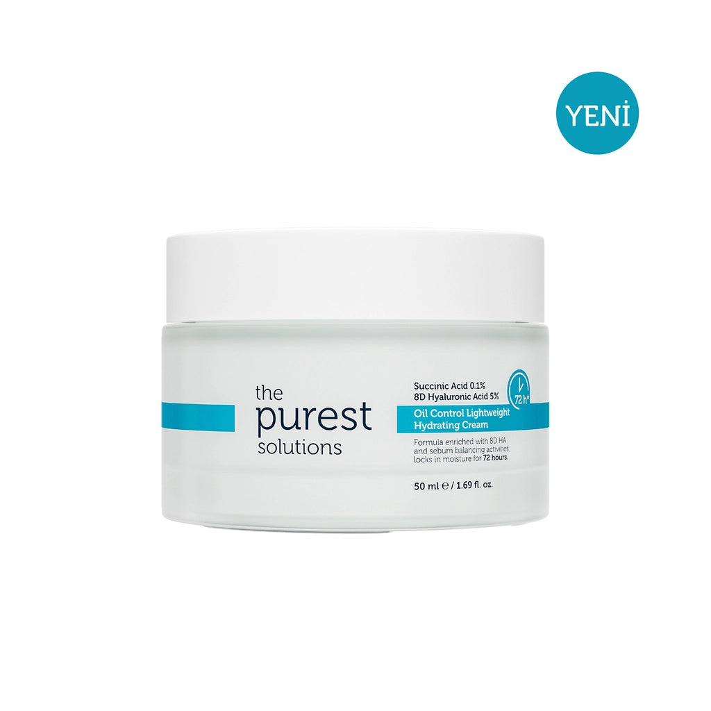 The Purest Solutions 72 Hour Effective Sebum Balancing Water Based Daily Moisturizing Cream 50 ml