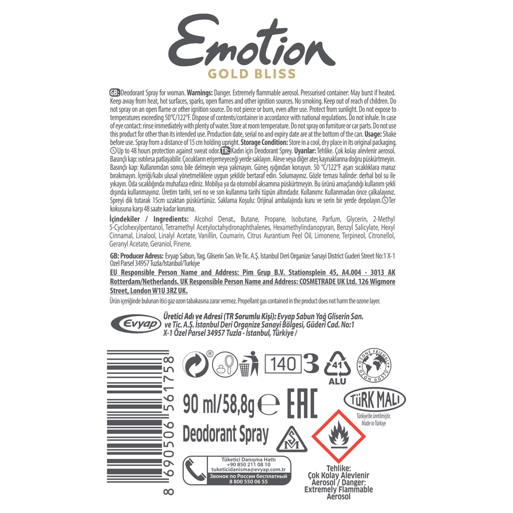 Emotion Gold Bliss Women&