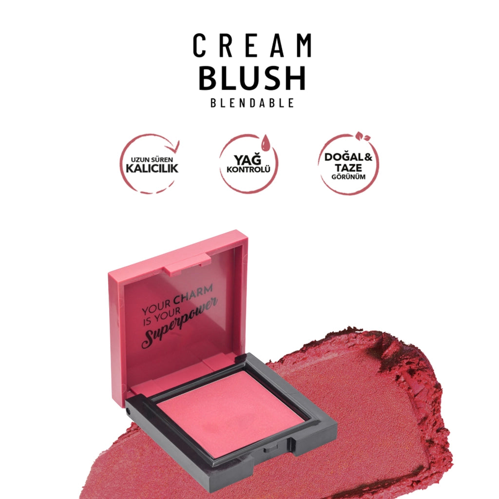 Pastel Profashion Cream Blush Cream Blush No: 41