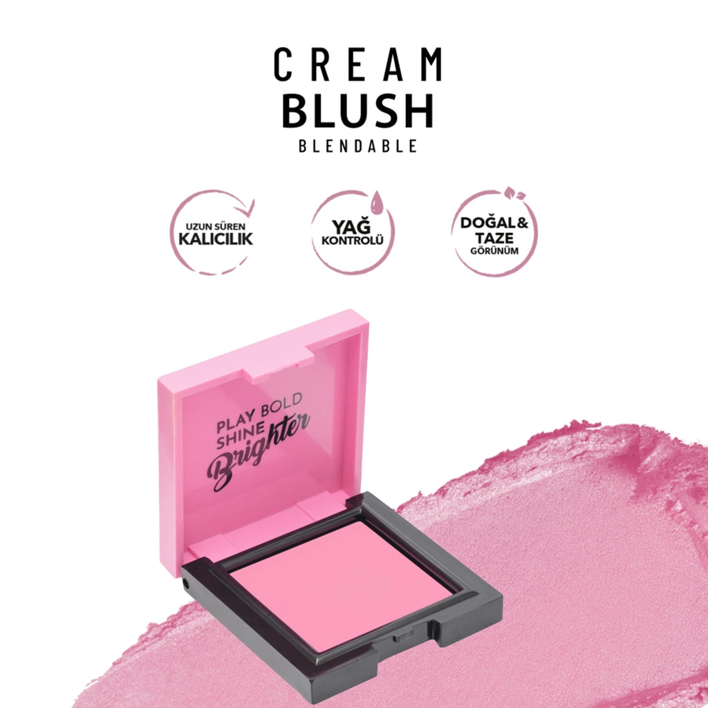 Pastel Profashion Cream Blush Cream Blush No: 49