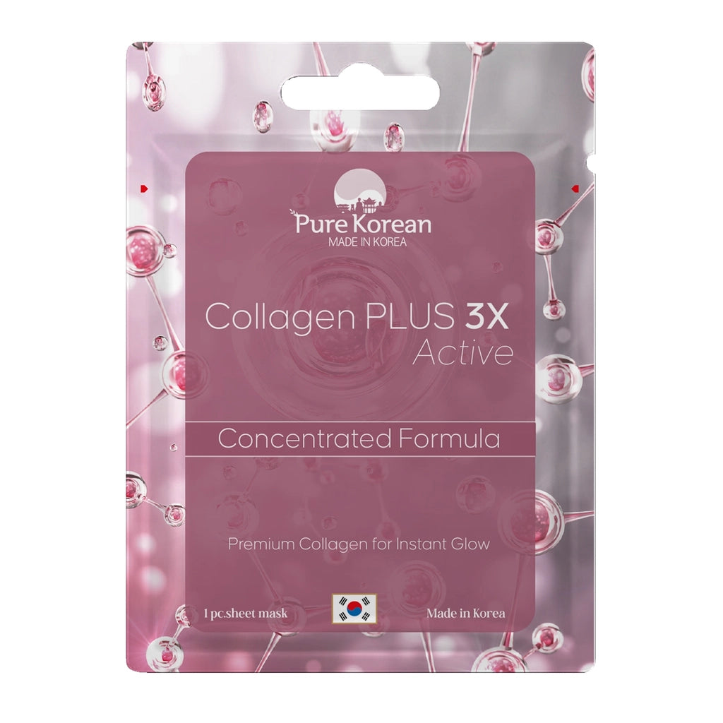 Pure Korean Collagen Plus 3x Active Face Mask