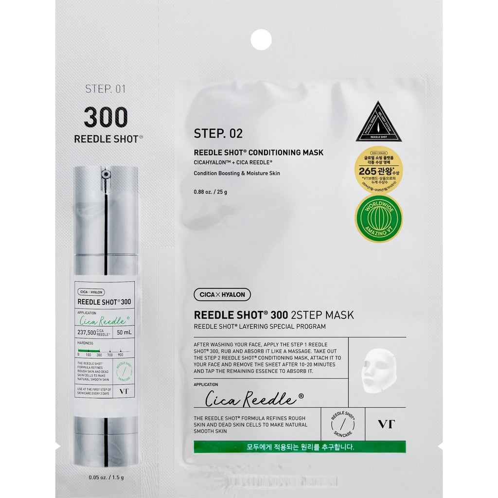 VT Cosmetics Reedle Shot 300 2-Stage Paper Mask