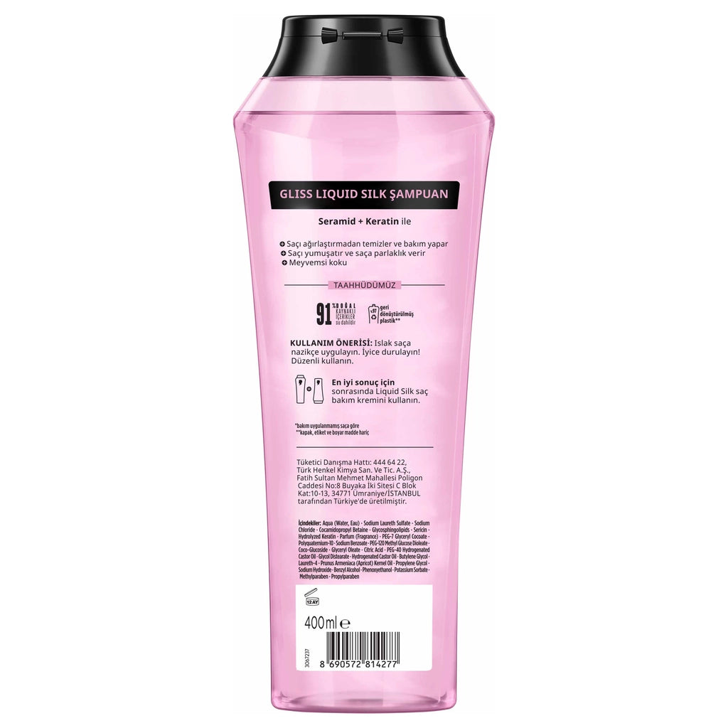 Gliss Liquid Silk Shampoo 400 ml