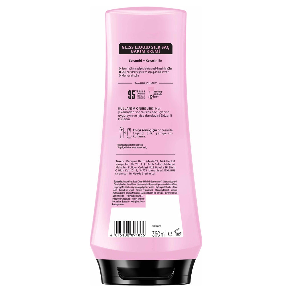 Gliss Liquid Silk Hair Care Cream 360 ml