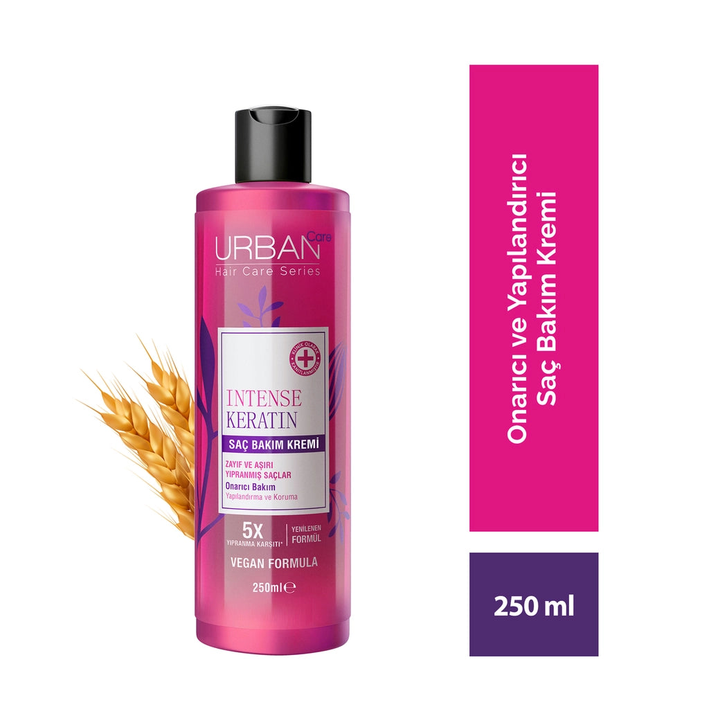 Urban Care Intense Keratin Repair and Structuring Hair Care Cream 250 ml