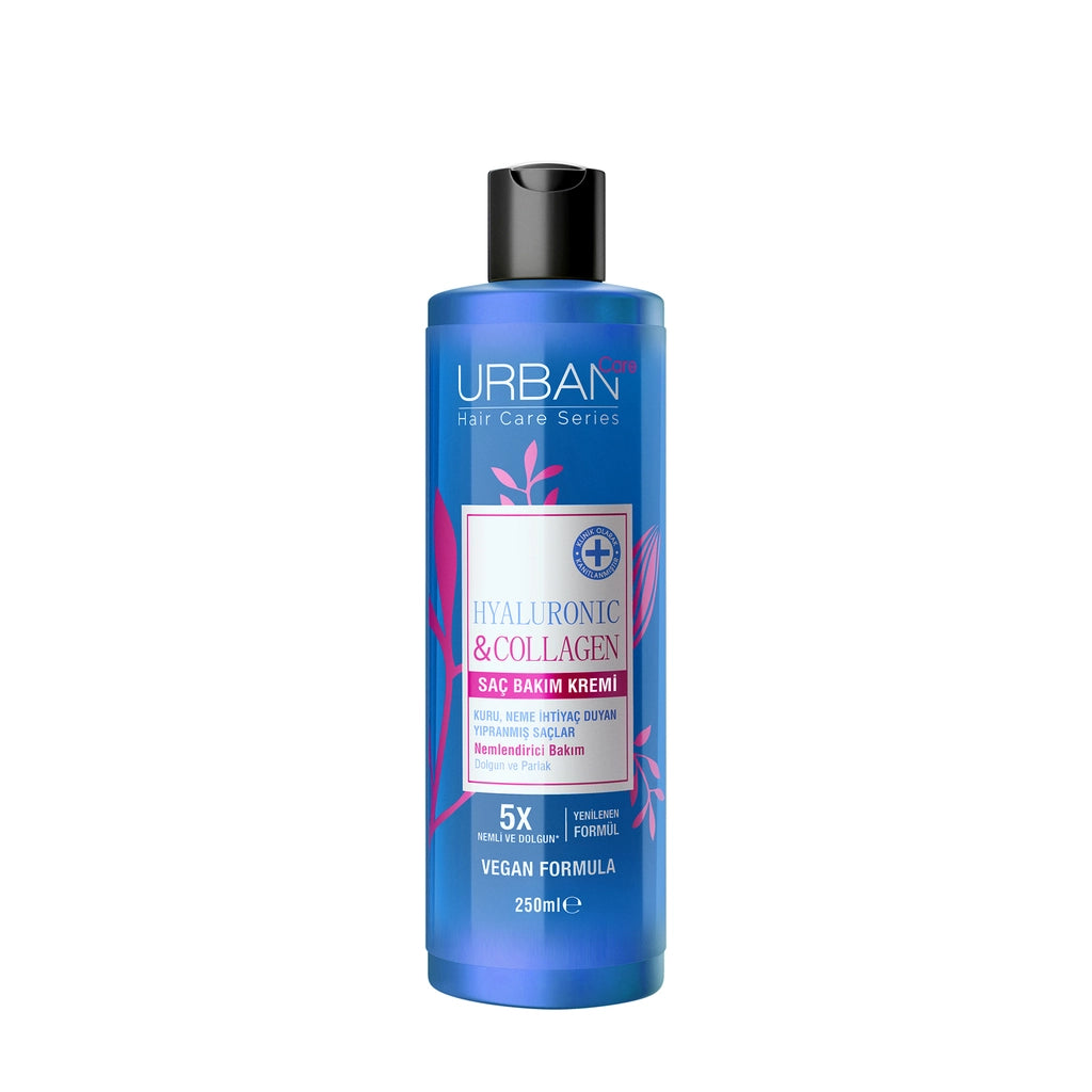 Urban Care Hyaluronic & Collagen Moisturizing and Plumping Hair Care Cream 250 ml