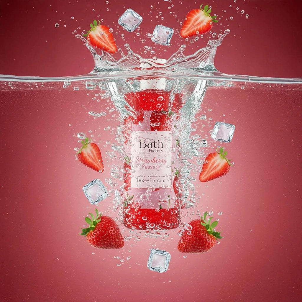 The Bath Factory Shower Gel Strawberry Passion 400 ml