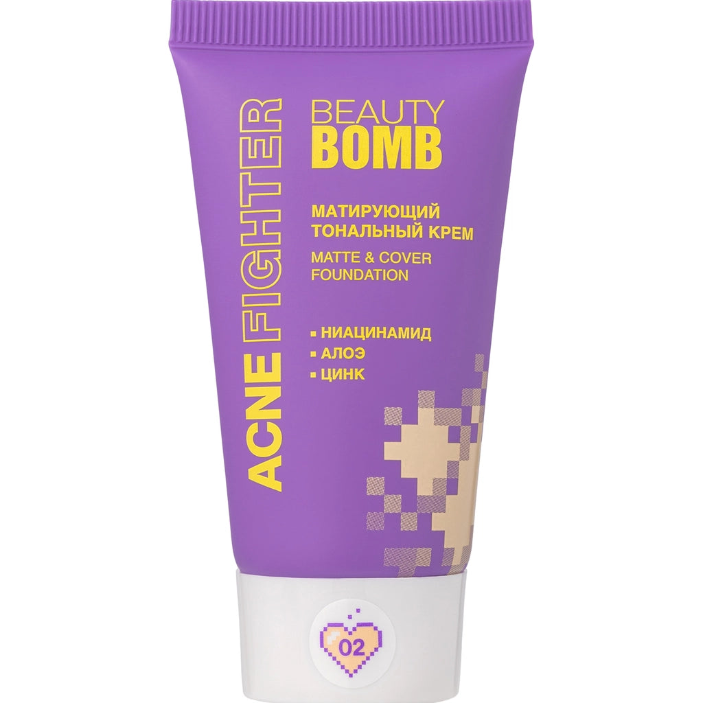 Beauty Bomb Matte Acne Fighter Foundation 02