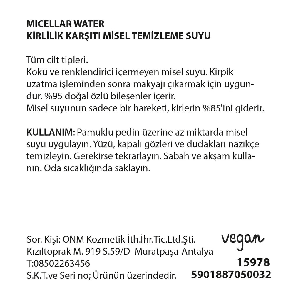 Ziaja Anti-Pollution Micellar Water Make-up Remover for Face, Eyes and Lips 390 ml