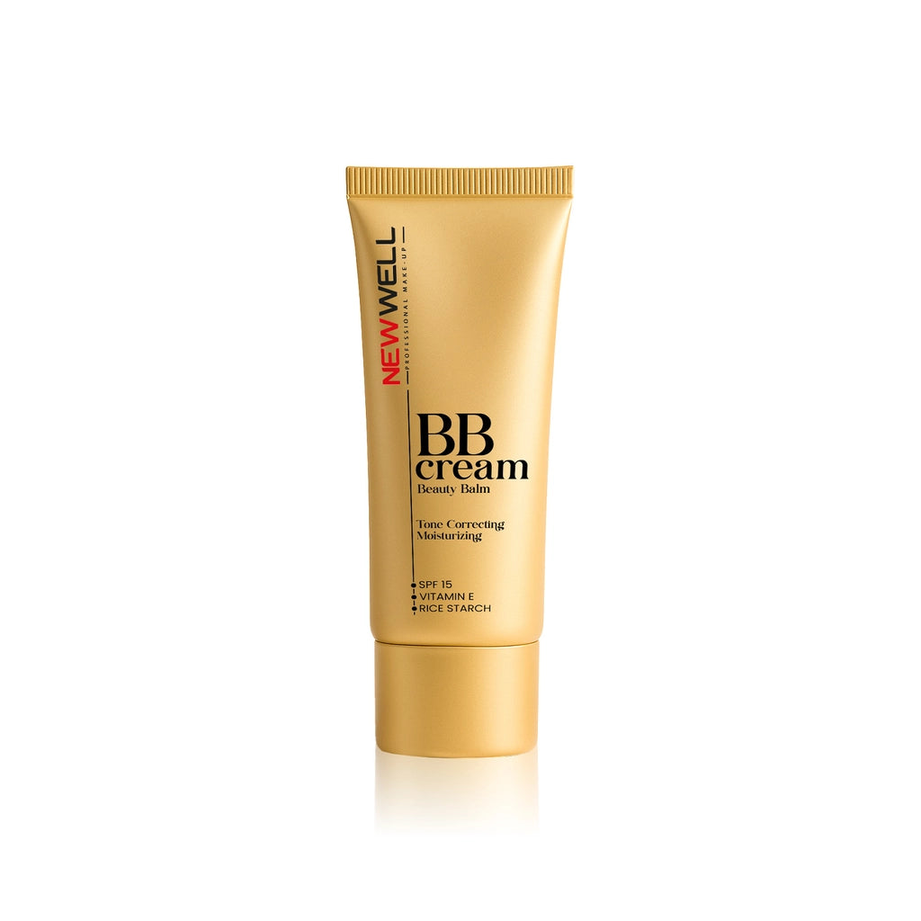 New Well Medium Tones BB Cream Beauty Balm Moisturizing and Tone Equalizing BB Cream 30 ml
