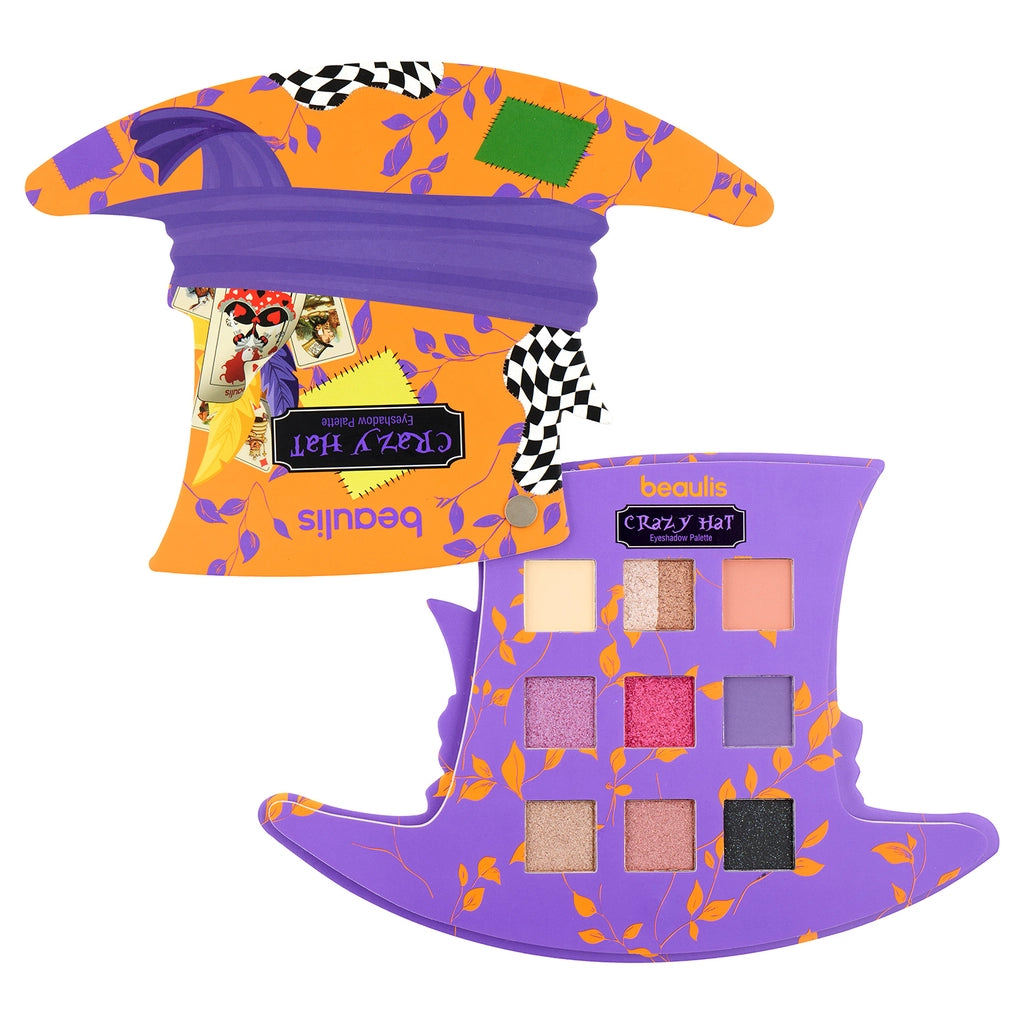 Beaulis Crazy Hat Eyeshadow Palette 681 Midnight Garden