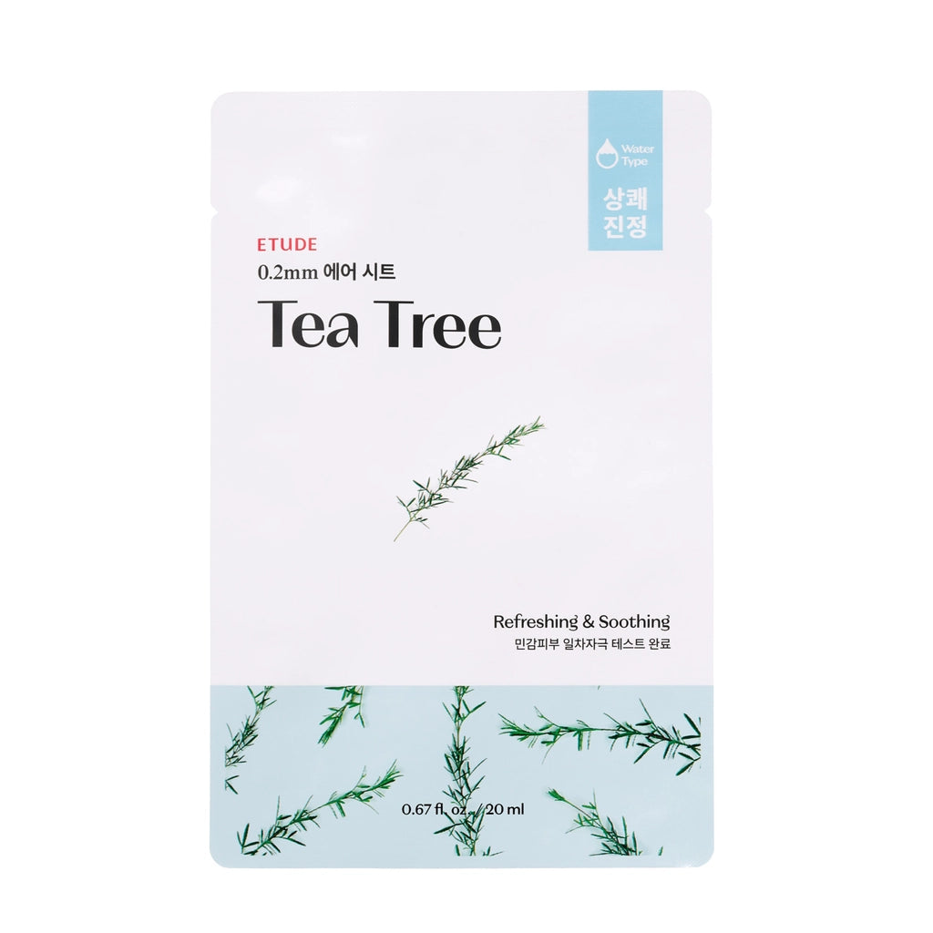 Etude Tea Tree Extract Moisturizing Paper Mask 20 ml