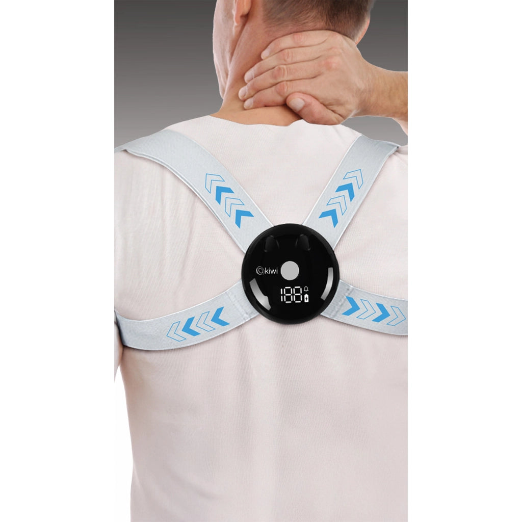Kiwi Vibration Stimulated Invisible Design USB Rechargeable Smart Posture Corrector Corset KFM-8620