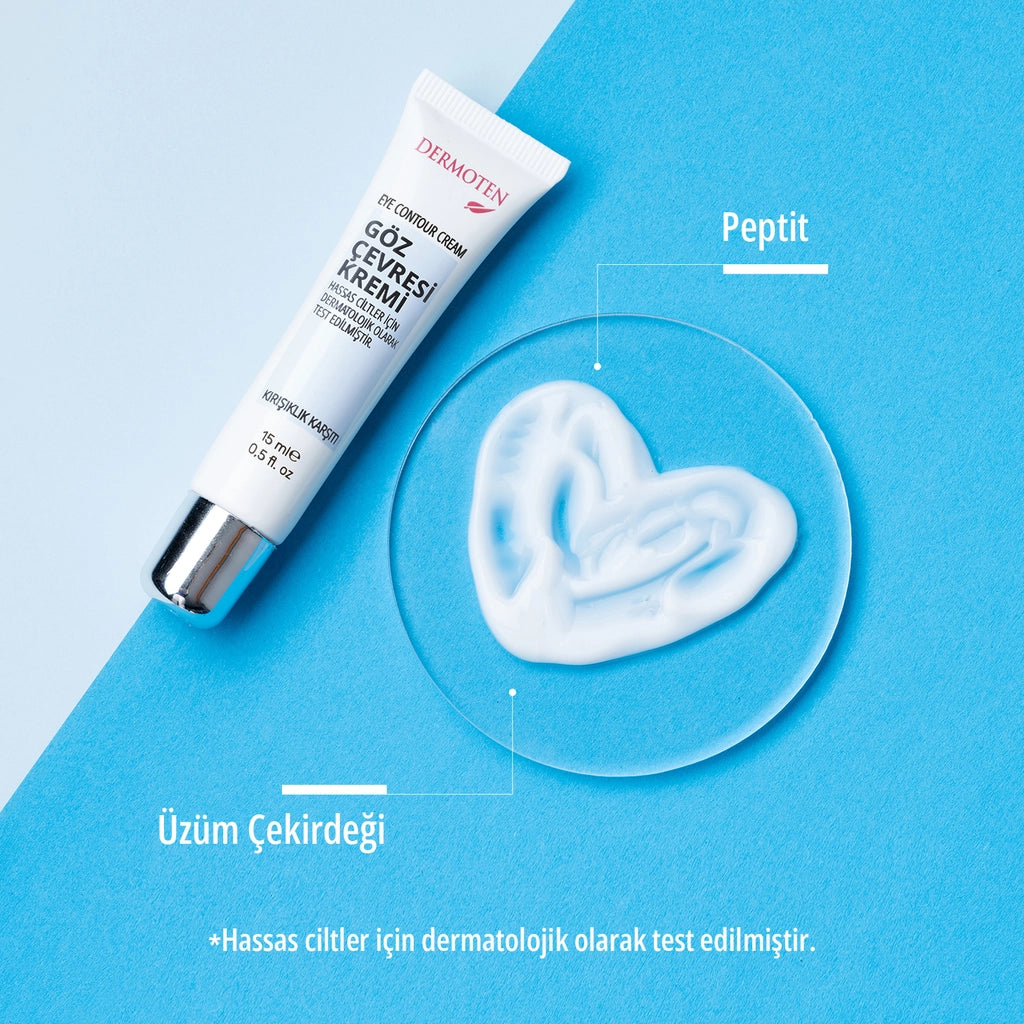 Dermoten Anti-Wrinkle and Brightening Eye Contour Under-Eye Cream 15 ml