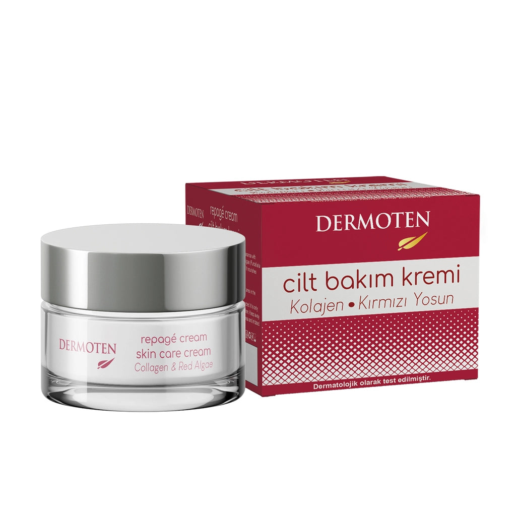 Dermoten Repage Collagen & Red Algae Anti-Aging Skin Care Cream 50 ml