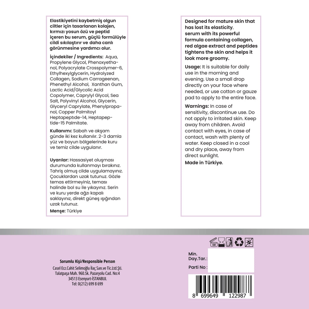 Dermoten Collagen Anti-Aging Skin Care Serum 30 ml