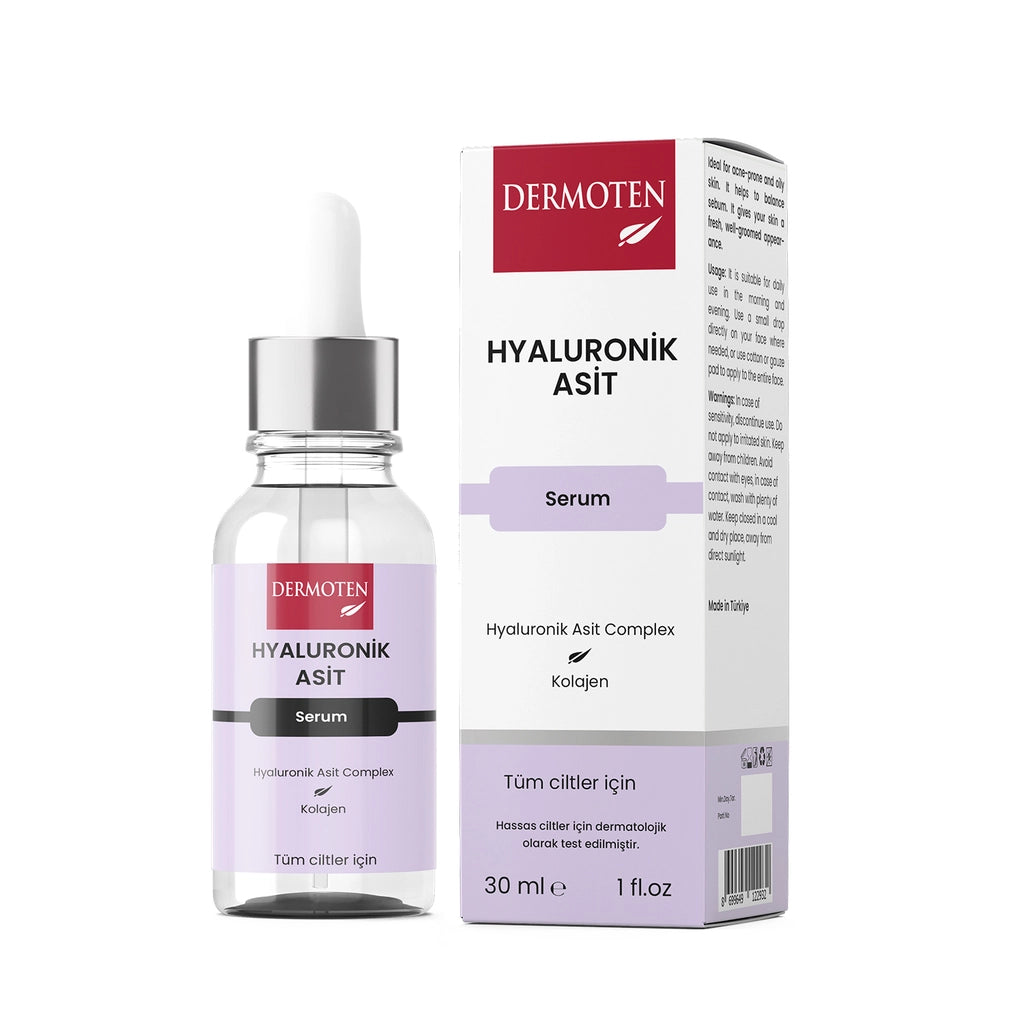 Dermoten Moisturizing Hyaluronic Acid Serum 30 ml