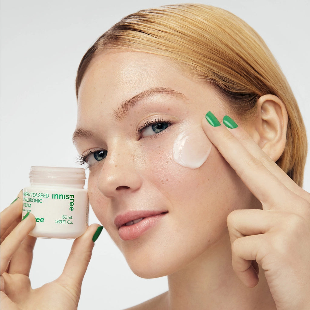 Innisfree Face Cream with Green Tea Seed and Hyaluronic Acid 50 ml