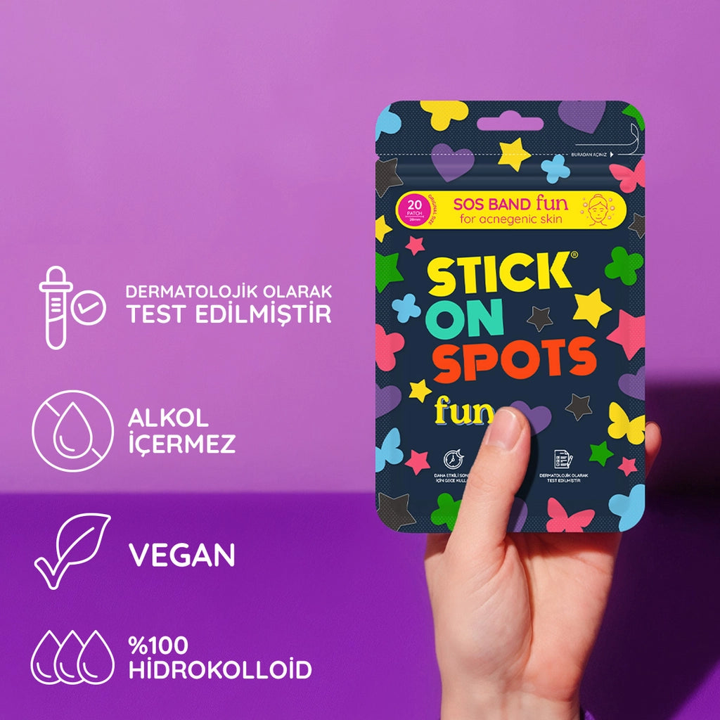 Stick on Spots Fun 20-pack Acne Patch