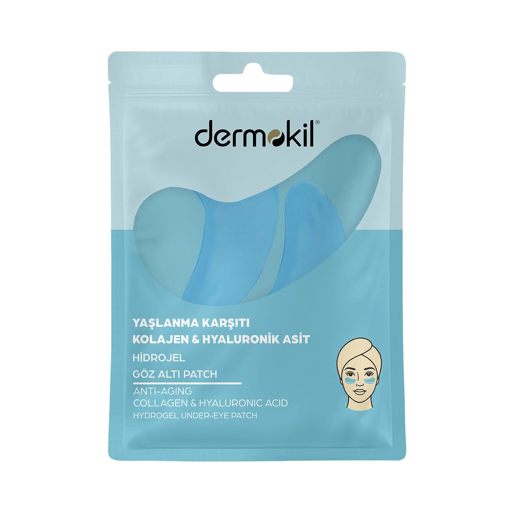 Dermokil Anti-Aging Collagen Hyaluronic Acid Hydrogel Under Eye Mask 7 gr