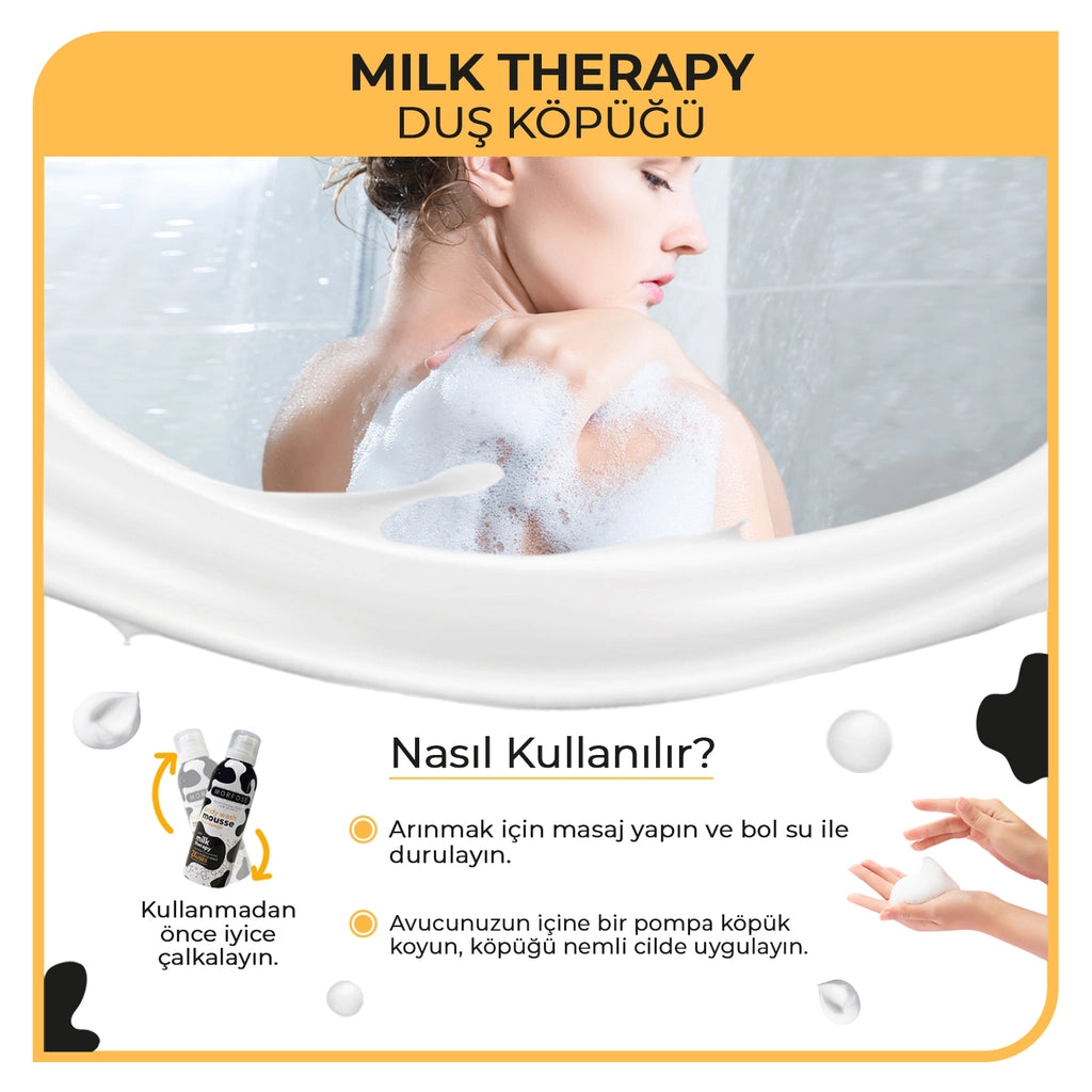 Morfose Milk Therapy Shower Foam 200 ml