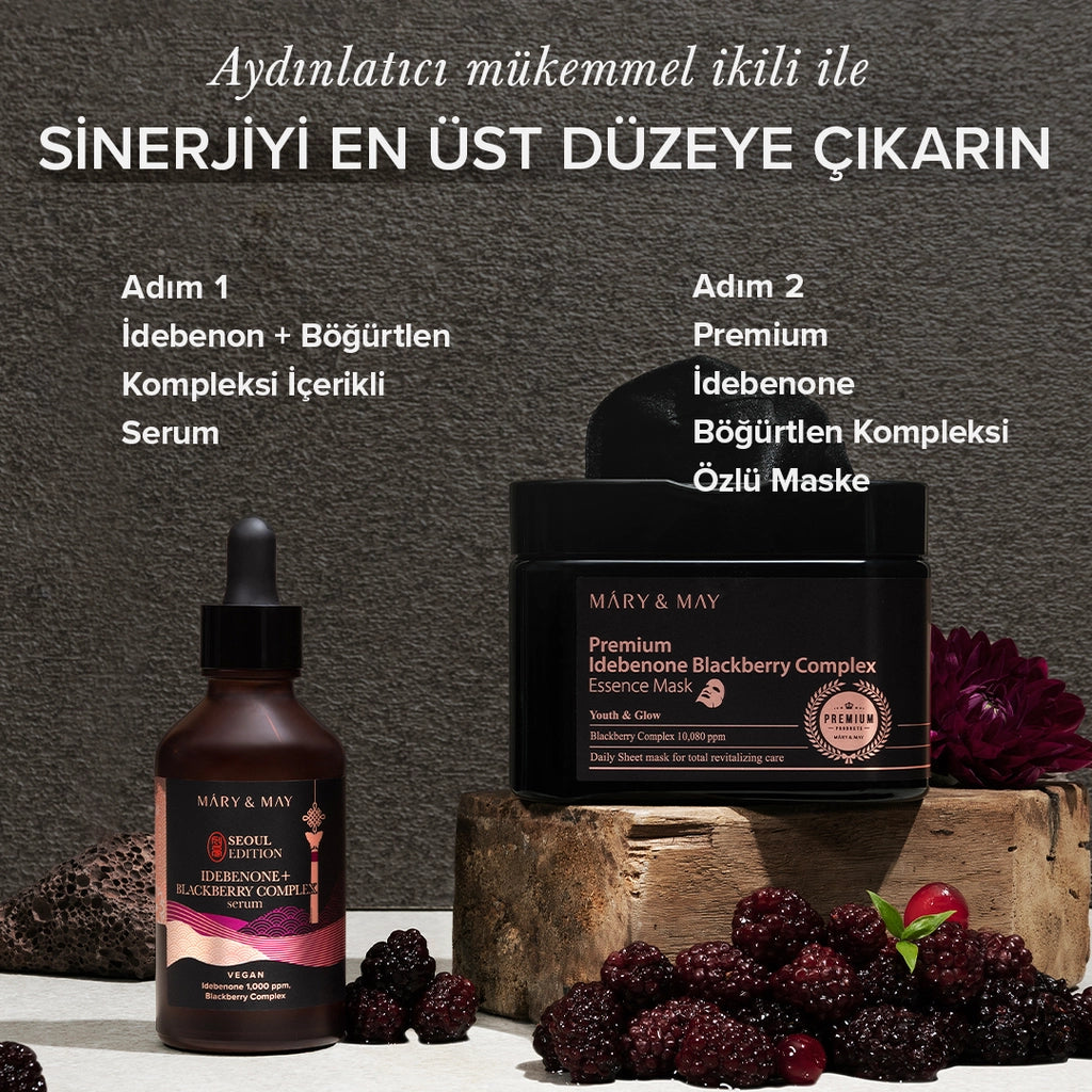 Mary & May Face Serum with Idebenone and Blackberry Complex 80 ml
