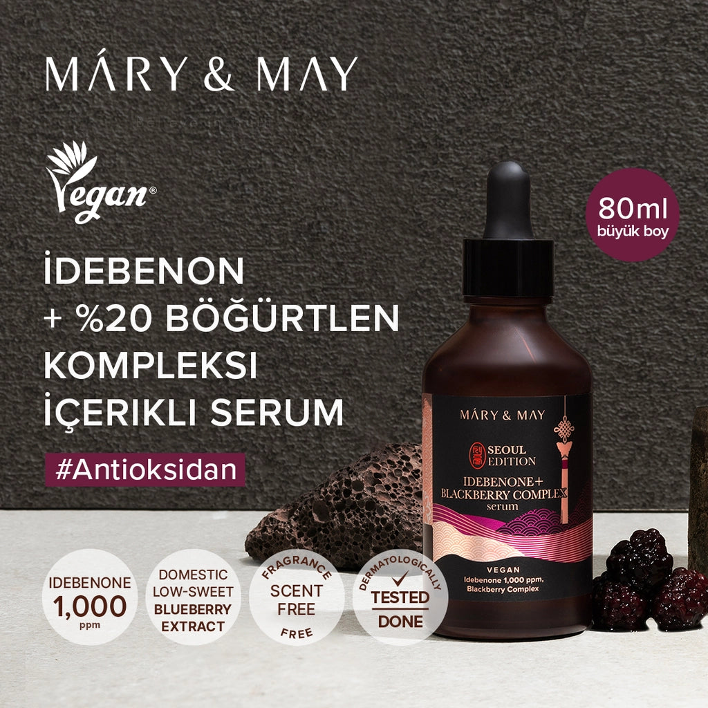 Mary & May Face Serum with Idebenone and Blackberry Complex 80 ml