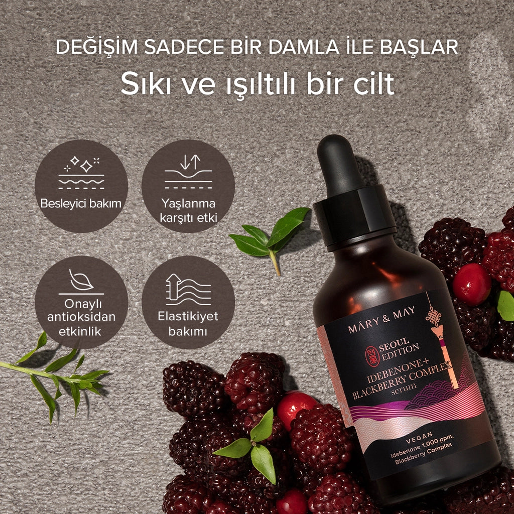 Mary & May Face Serum with Idebenone and Blackberry Complex 80 ml