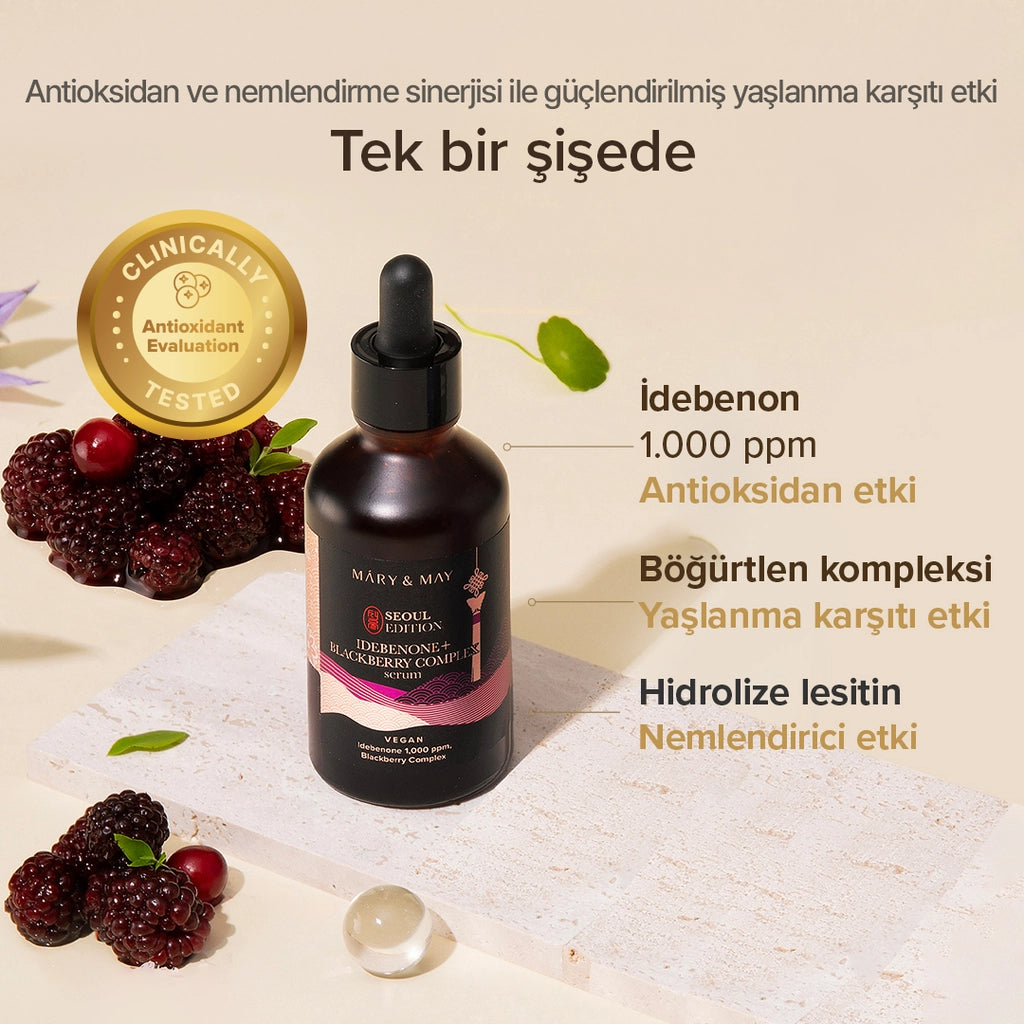 Mary & May Face Serum with Idebenone and Blackberry Complex 80 ml